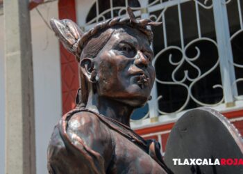 Conmemoran 504 aniversario luctuoso de Xicohténcatl 🛡️🕊️