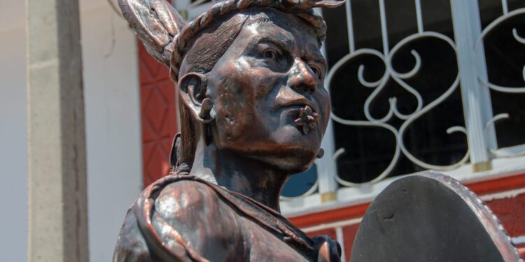 Conmemoran 504 aniversario luctuoso de Xicohténcatl 🛡️🕊️