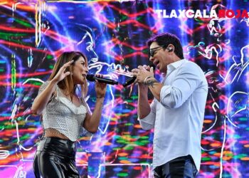 María León y Yahir engalanan la inauguración de la Feria Nacional del Sarape Chiautempan 2025