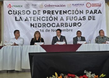 PANOTLA FUE SEDE DEL CURSO ESTATAL DE PREVENCIÓN Y ATENCIÓN A FUGAS DE HIDROCARBURO