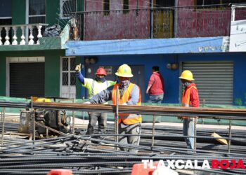 Avanzan las obras del Viaducto de Chiautempan