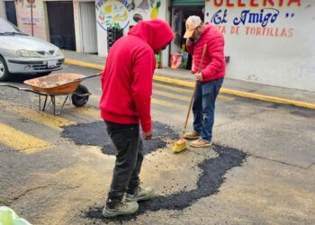 Más Territorio mejora vialidad en Avenida Tlapancalco