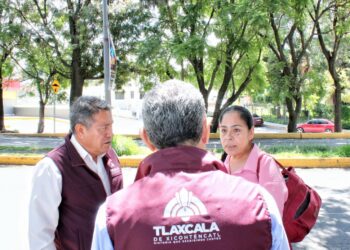 LIMPIEZA DE CANAL PLUVIAL EN LA CARRETERA TLAXCALA – PUEBLA PROTEGE A MILES DE FAMILIAS ANTE TEMPORADA DE LLUVIAS