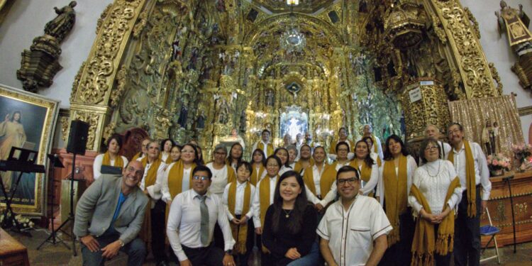 EL CORO DE LA CIUDAD DE TLAXCALA INAUGURA CON ÉXITO LA TEMPORADA CORAL DE VERANO EN LA BASÍLICA DE OCOTLÁN