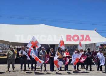 Dan banderazo a la campaña estatal de prevención de accidentes en Calpulalpan