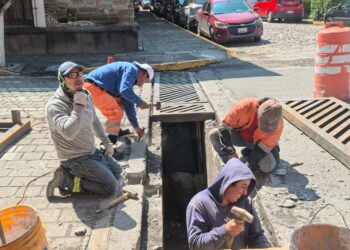 AYUNTAMIENTO DE TLAXCALA MEJORA EL DESAGÜE PLUVIAL EN LA AVENIDA INDEPENDENCIA