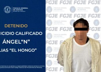 FGJE APREHENDE A HOMBRE POR HOMICIDIO CALIFICADO EN HUAMANTLA